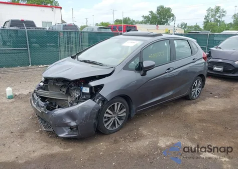 2015 Honda Fit Ex/Ex-L из США, поврежденный, VIN 3HGGK5H84FM746734